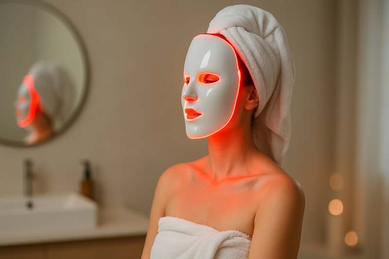 Ontdek Hoe een Rood Licht Masker Jouw Gezicht Laat Stralen