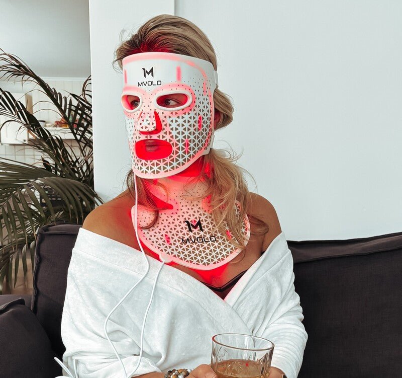 Waarom het Mvolo LED Gezichtsmasker met Nek écht verschil maakt voor je huid