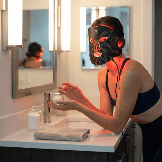 Hoe een LED-gezichtsmasker natuurlijke anti-aging thuis kan ondersteunen - Mvolo