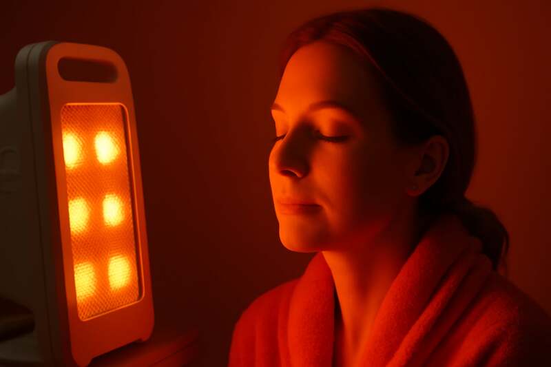 Infraroodlamp voor het Gezicht : Verminder Rimpels en Stress