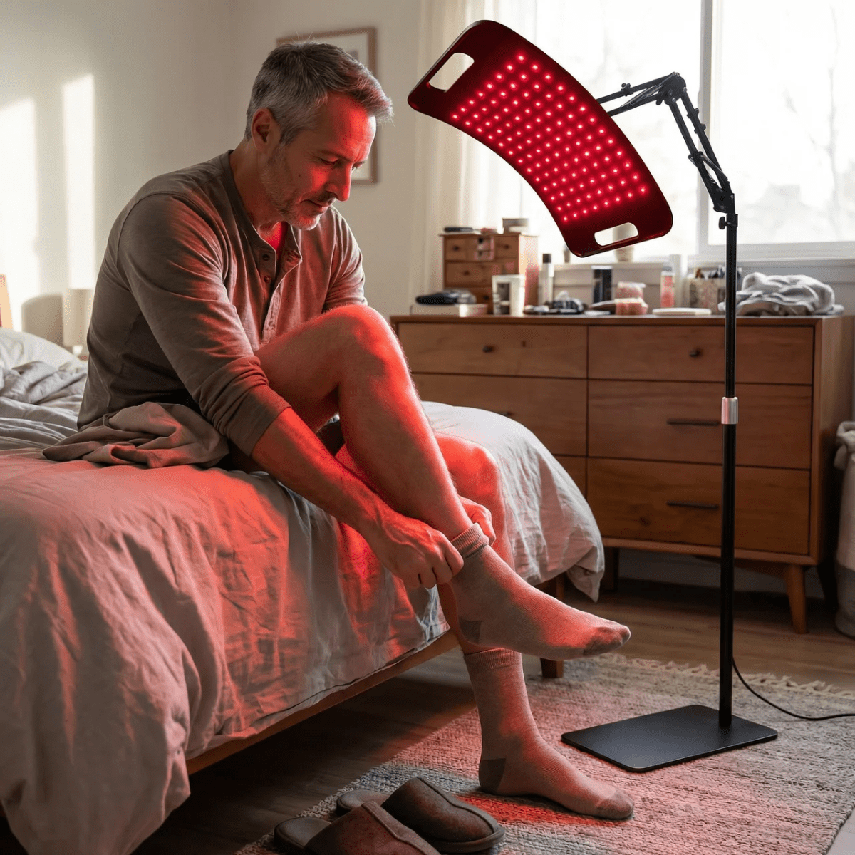 Lampa na ból stawów: podczerwień czy czerwone led - Mvolo