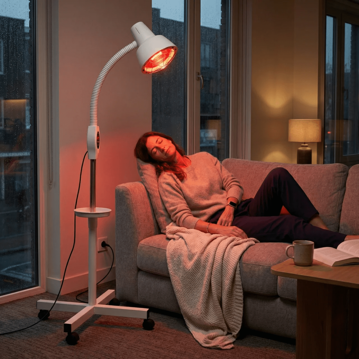 Lampa podczerwieni na sen i wieczorny relaks - Mvolo