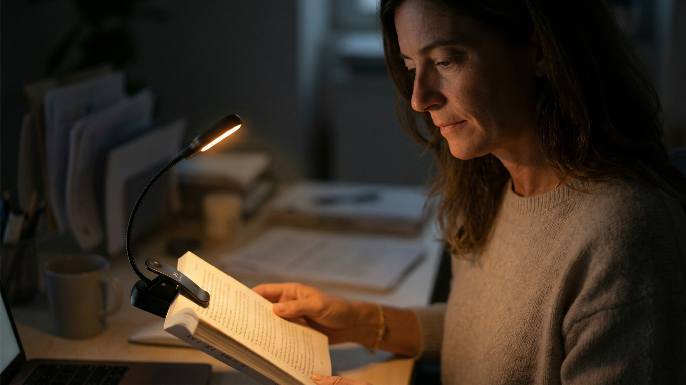 Draadloze Leeslamp – Flexibel Licht Zonder Kabels
