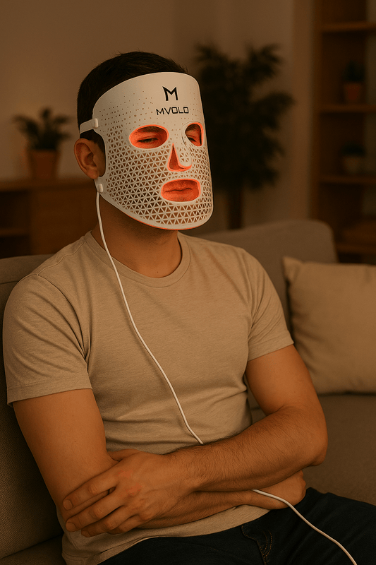 Waarom het Mvolo LED Gezichtsmasker met Nek écht verschil maakt voor je huid - Mvolo