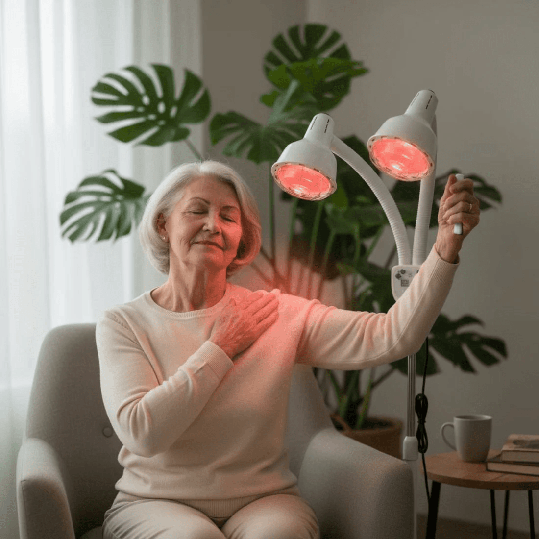 De Mvolo Gewrichtspijn collectie gebruikt roodlichttherapie om ontstekingen te verminderen, pijn te verlichten en de mobiliteit te verbeteren voor gezondere gewrichten.