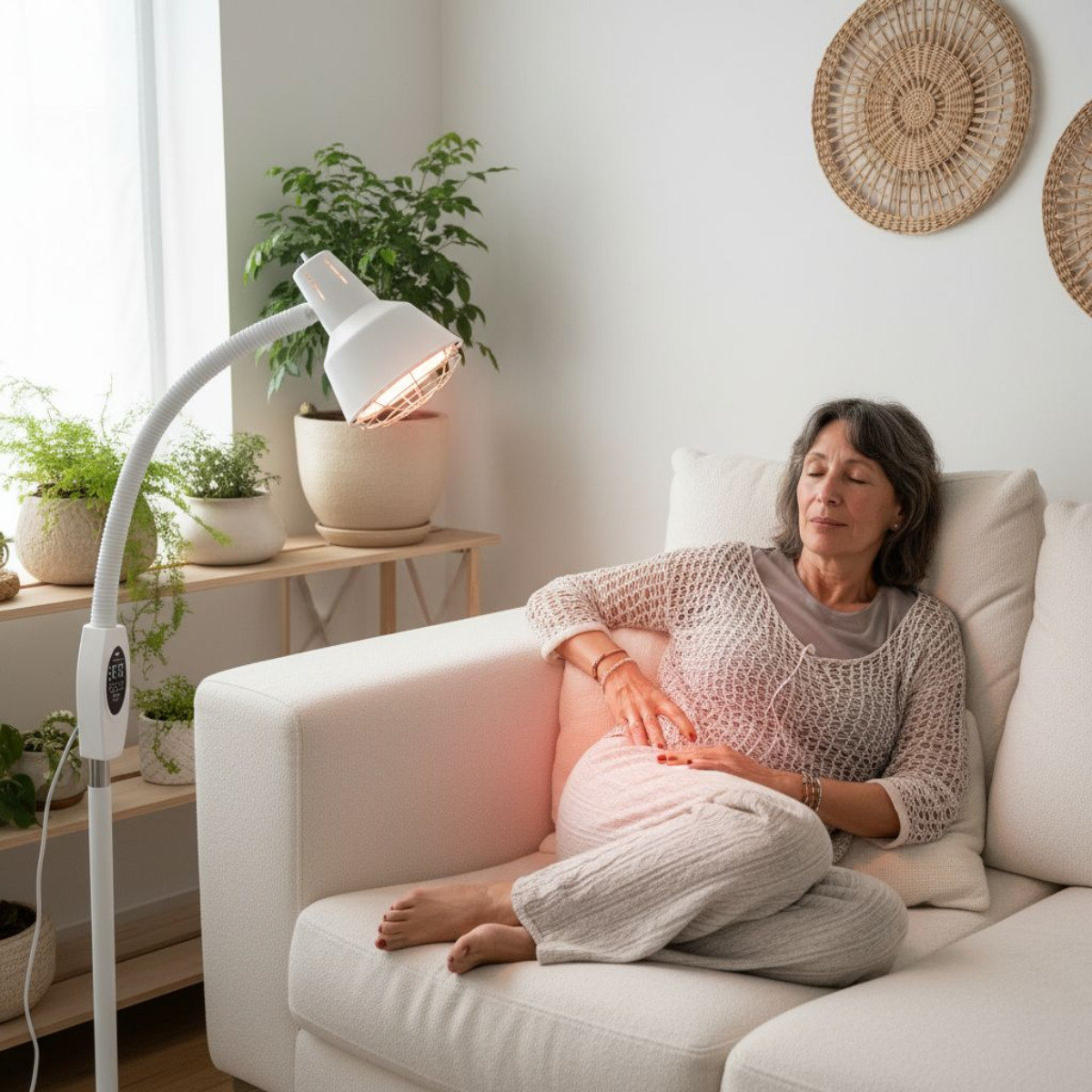 Einkopf-Infrarotlampe 