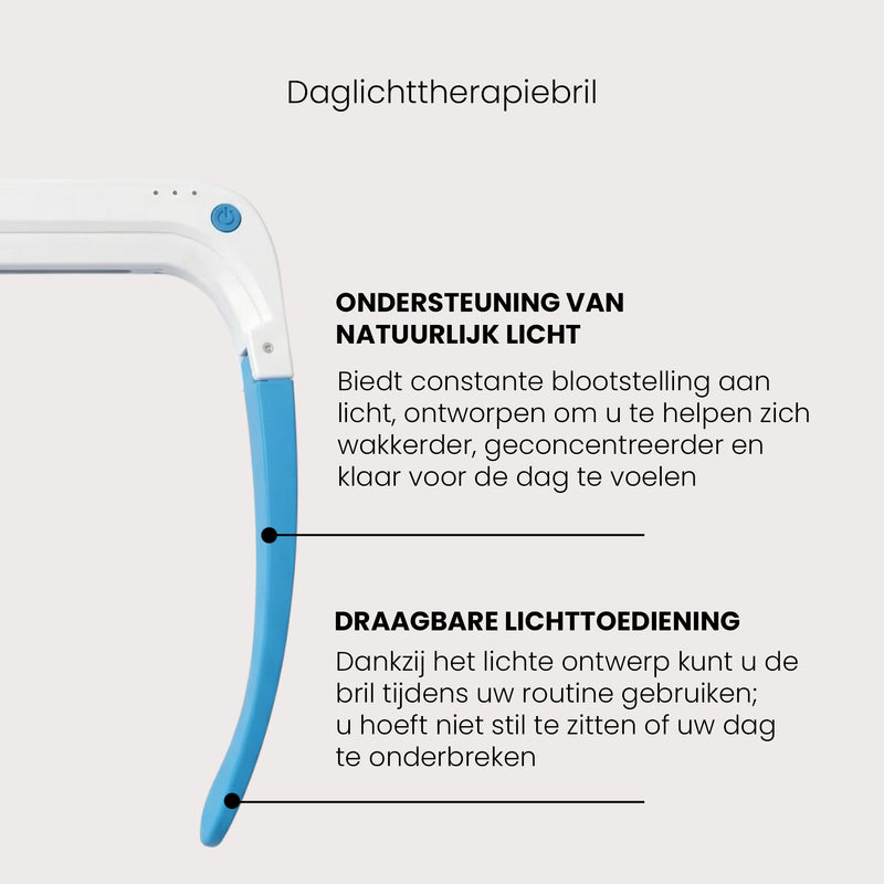 Daglichtbril Pro voor meer energie in de ochtend