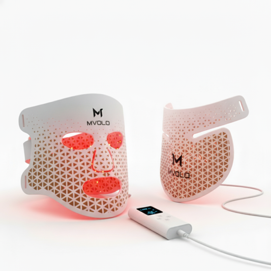 LED Gezichtsmasker met Nek voor huid en decolleté