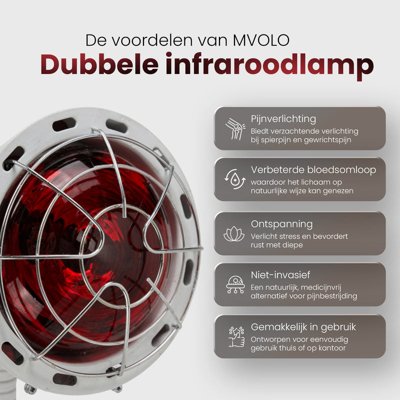 Double infrared lamp