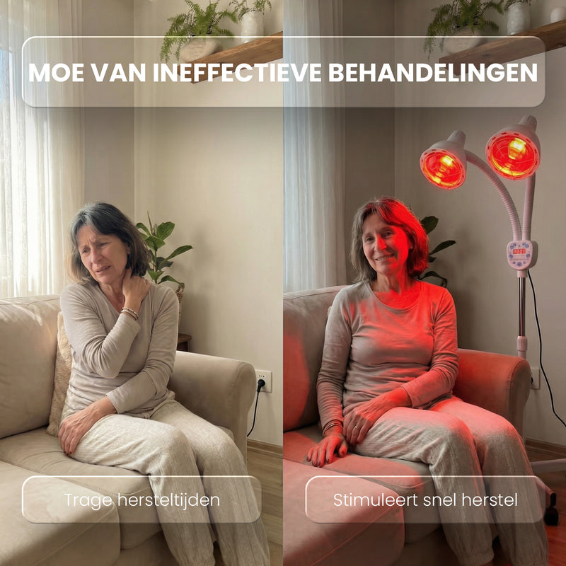 Double infrared lamp