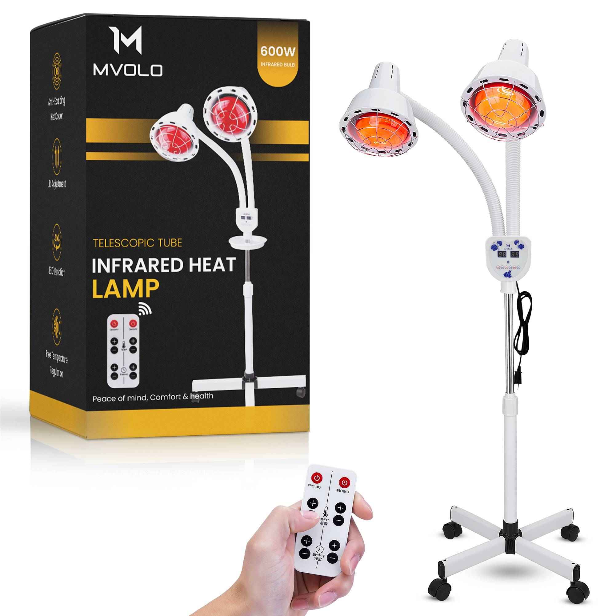 TWEEDEKANSJE! De Dubbele infraroodlamp