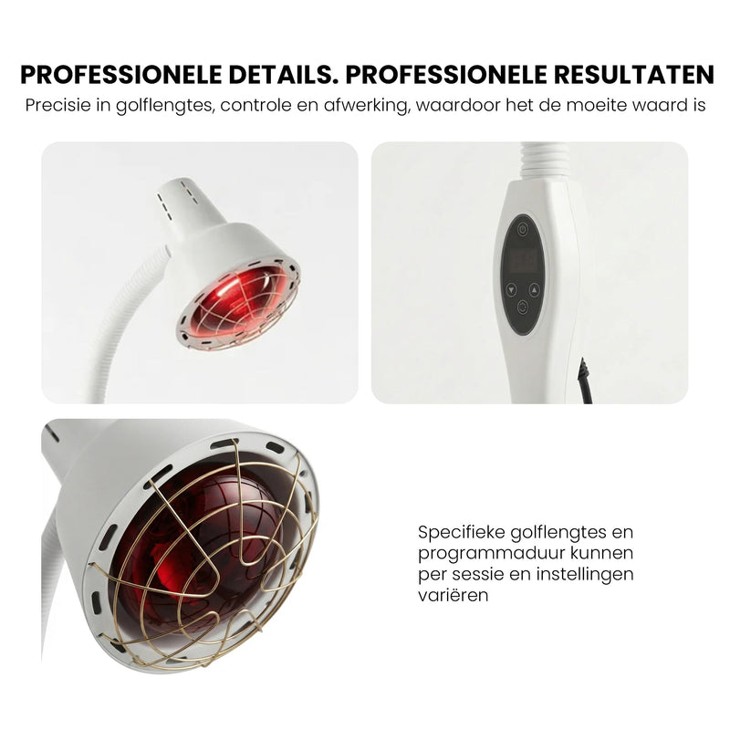 Enkele kop infraroodlamp - Mvolo