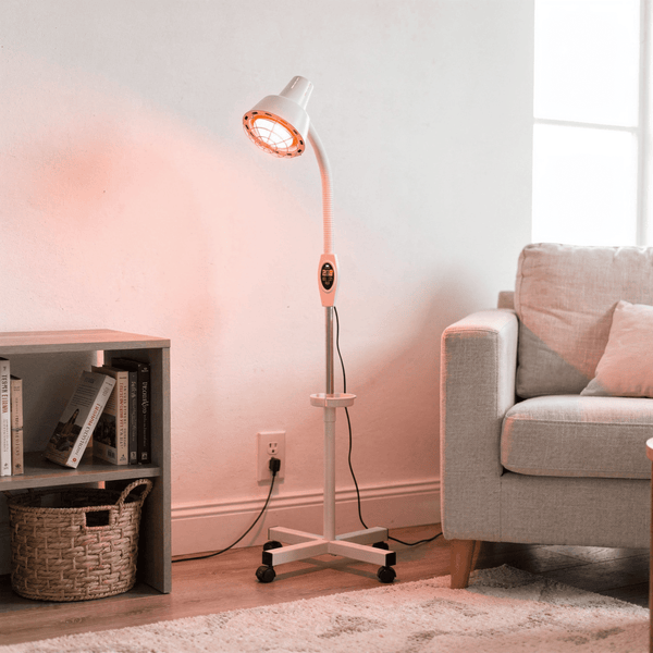 Mvolo Enkele Kop Infraroodlamp S2 verlicht pijn, stijfheid & spanning diep met IR-A warmtetherapie tot 6 mm.