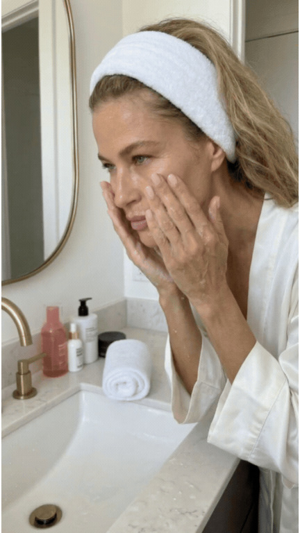 Start met Schone, Droge Huid.