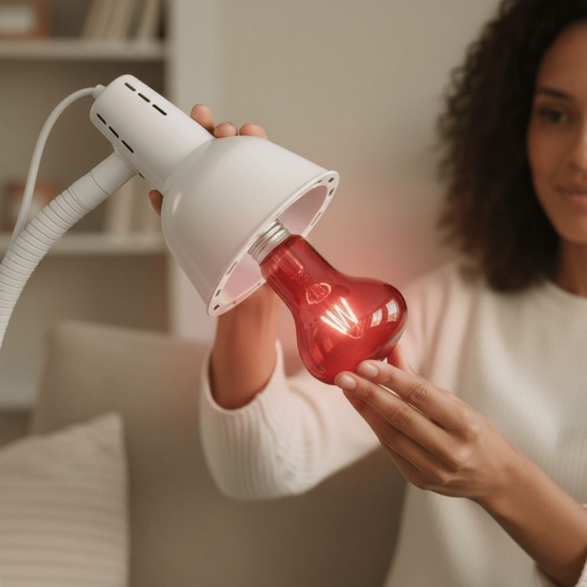 Infrarood lamp voor ontspanning en gezondheid - Mvolo