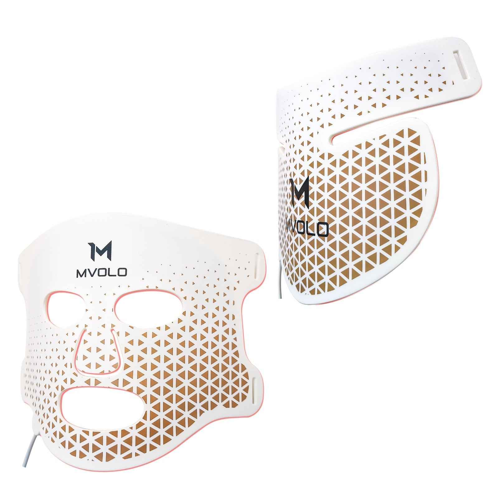 LED Gezichtsmasker + nek - Mvolo