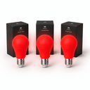 Mvolo Circadian Series Avondlamp E27 3-Pack - Rood Licht 630 nm - Geen Blauw Licht - Slaaplamp Flikkervrij - Heel Huis op Rood Licht - Mvolo
