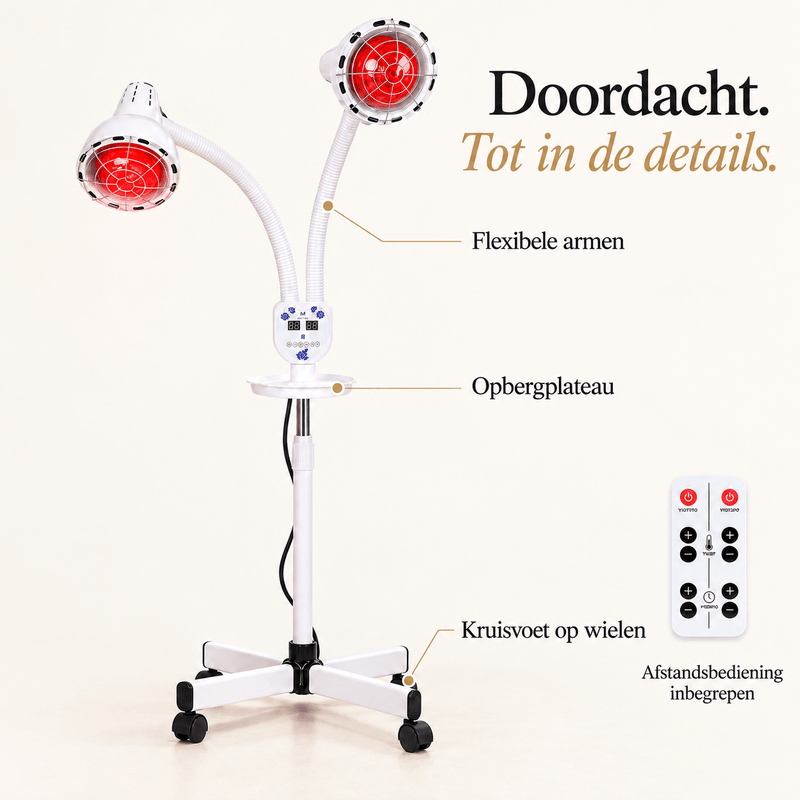 Mvolo Dubbele Infraroodlamp - Dubbele infraroodlamp - Mvolo