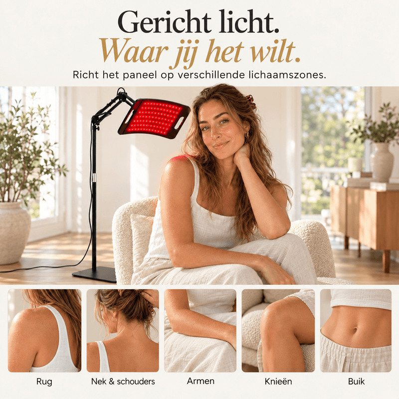 Mvolo Stellar Beam - Roodlichtlamp op statief - Mvolo