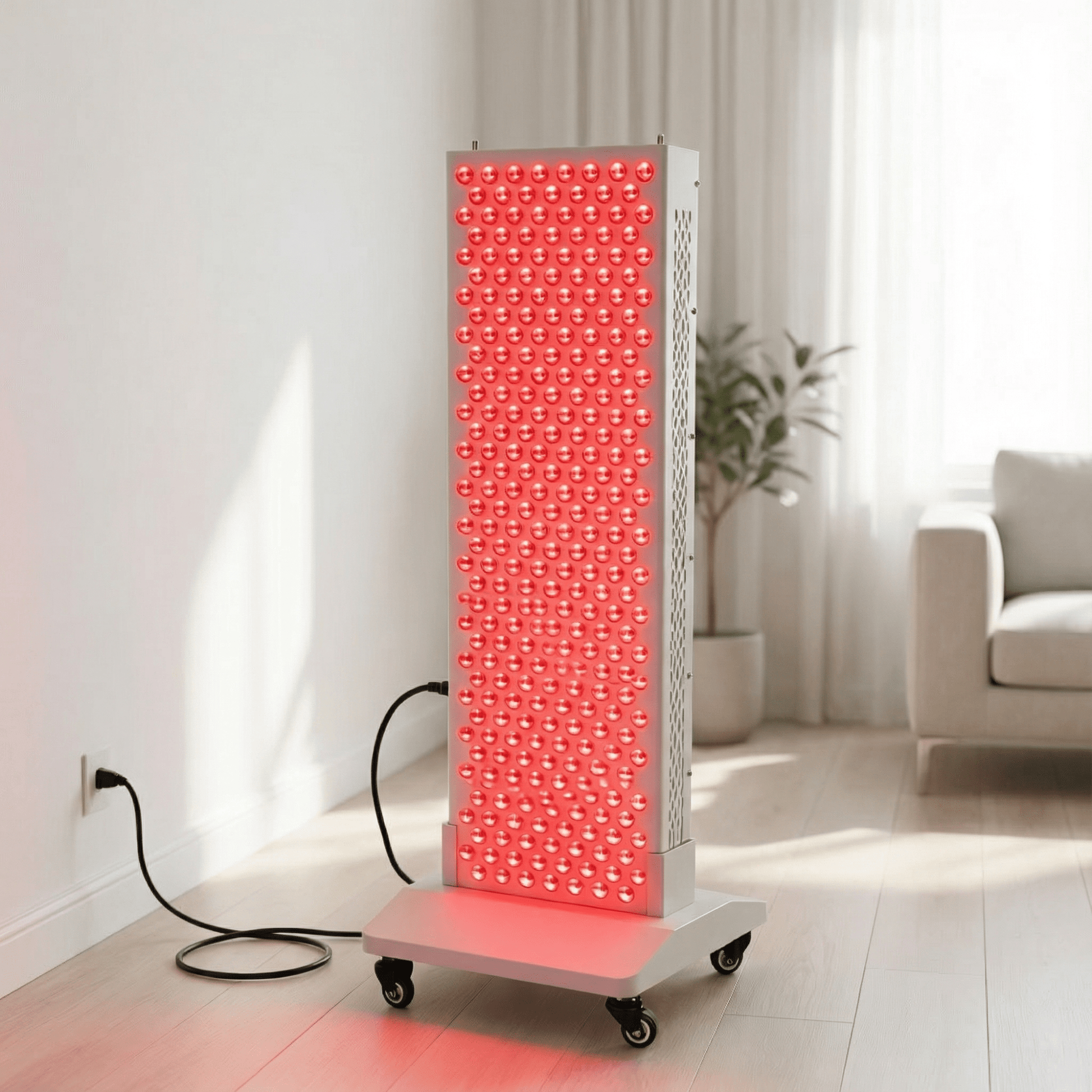 Mvolo Platinum Series 7000 levert full-body rood- en nabij-infraroodlicht met 7 golflengtes voor sneller herstel, betere doorbloeding en vitaliteit.