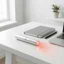 Mvolo ReliefTorch gebruikt 630, 660 & 850 nm licht voor pijnverlichting, herstel & ontspanning, compact en draagbaar.