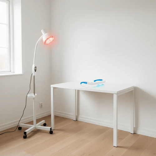 Mvolo Sleep & Restore Duo ondersteunt je natuurlijke ritme met rustgevende infrarood warmte ’s avonds en stimulerend licht ’s ochtends.